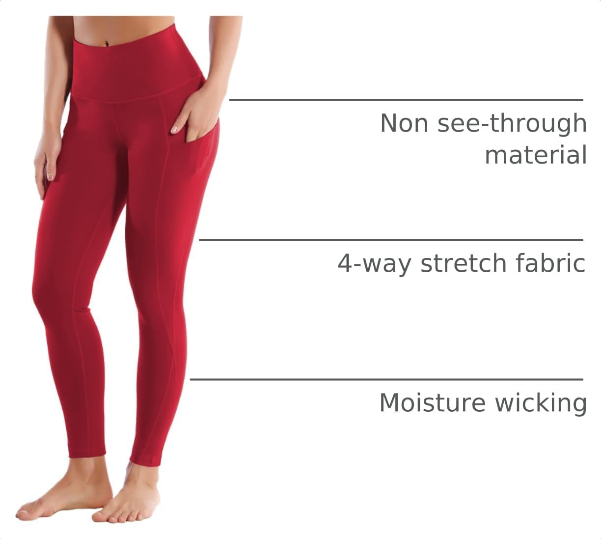 Women'S High Waist Yoga Pants