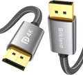 [VESA Certified Displayport Cable, DP Cable 6.6Ft [4K@60Hz, 2K@165Hz 144Hz], 1080P 240Hz Braided Video Display Port Cord High Speed 1440P, Compatible Freesync G-Sync Gaming Monitor