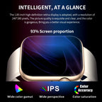 New Smart Watch 2025 Wireless Charging Smartwatch Bluetooth Calls Men Women Smartwatches Fitness Bracelet Custom Watch Face