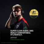 Blackshark V2 Pro Wireless PC Gaming Headset, 2.4Ghz, BT, Hyperspeed Wireless, 70Hr Battery, 320G, Black