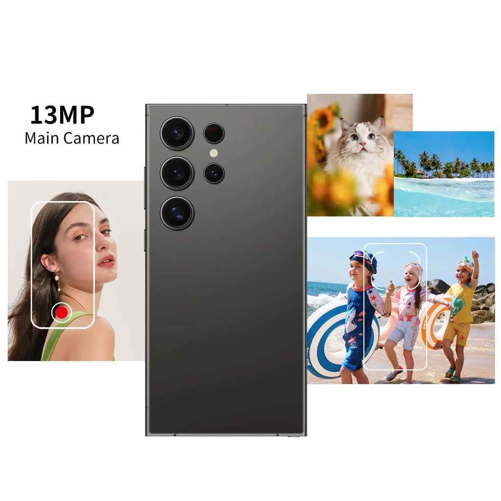 Unlocked Smart Android Phone, Android Mobile Smartphone, Octa Core Smartphone, 5Mp+13Mp Camera, 4G Network, 6.75-Inch Screen, Octa-Core Cpu, Android 10.0, 3800Mah Battery, Dual Sim Slot